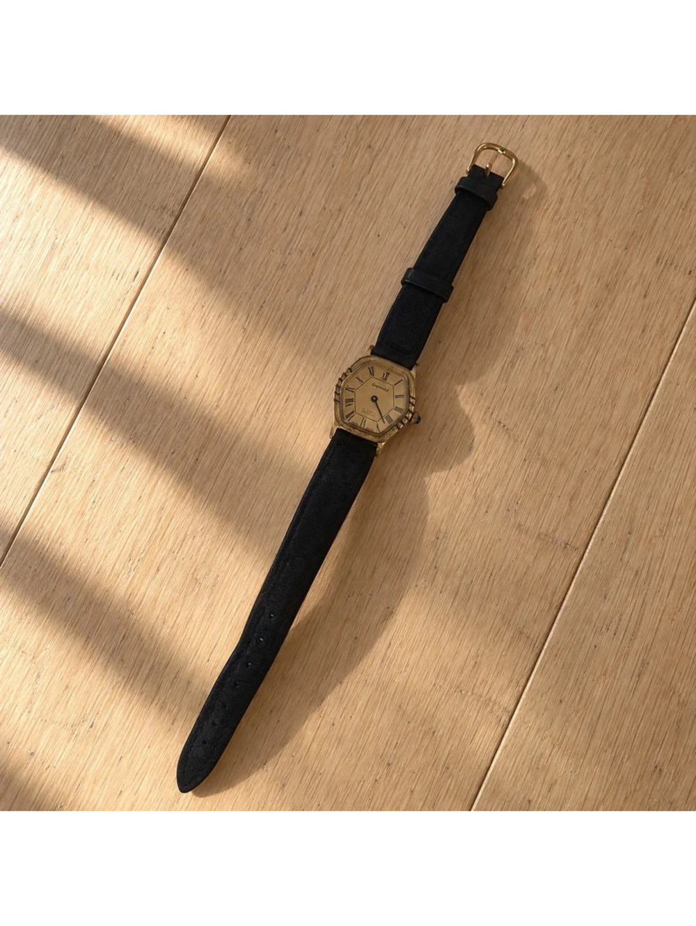 Vintage Gigandet Swiss 17 Jewel Incabloc Mechanical Watch 3053 Roman Dial